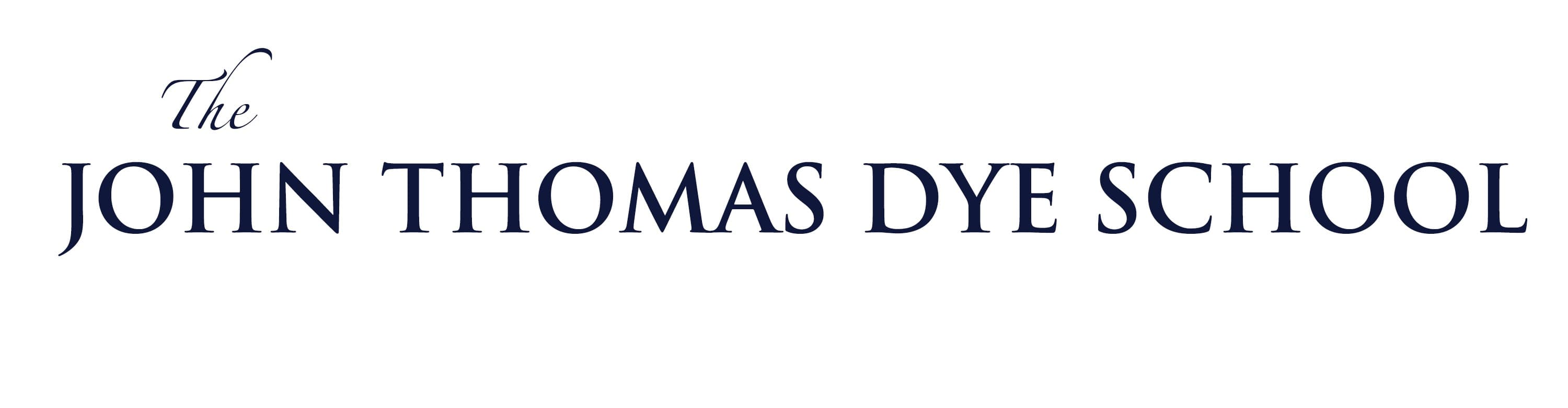 The John Thomas Dye School logo